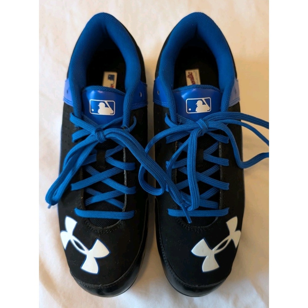 Under Armour Men's Leadoff Low Baseball Cleats 1250077-041 Size 8 Royal Blue